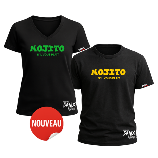 Tshirt Mojito s'il vous plait [DANIX CENSORED]